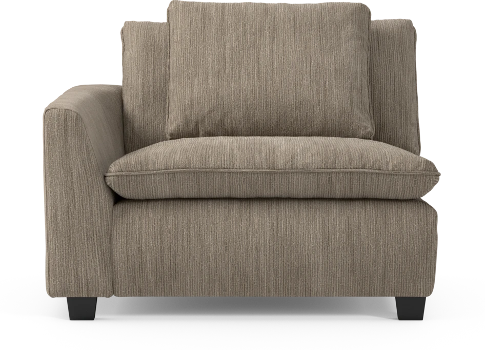 Bellora - 1-sits med armstöd vänster - Beige