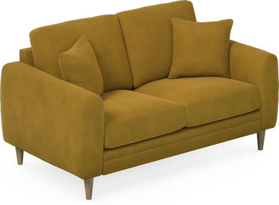 Eden - 2-sits soffa - Gul