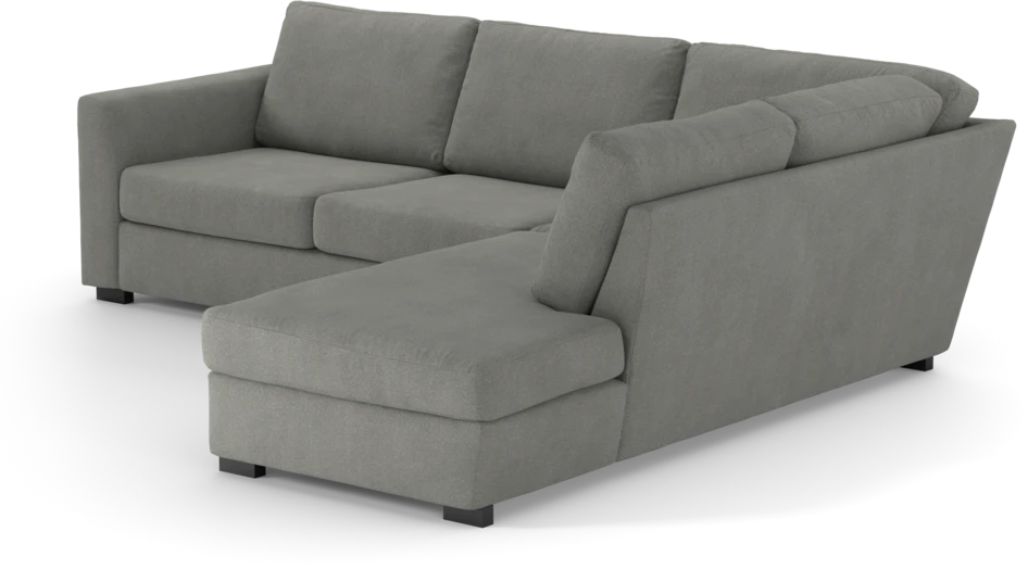 Friday - 2,5-sits soffa med divan höger - Grå