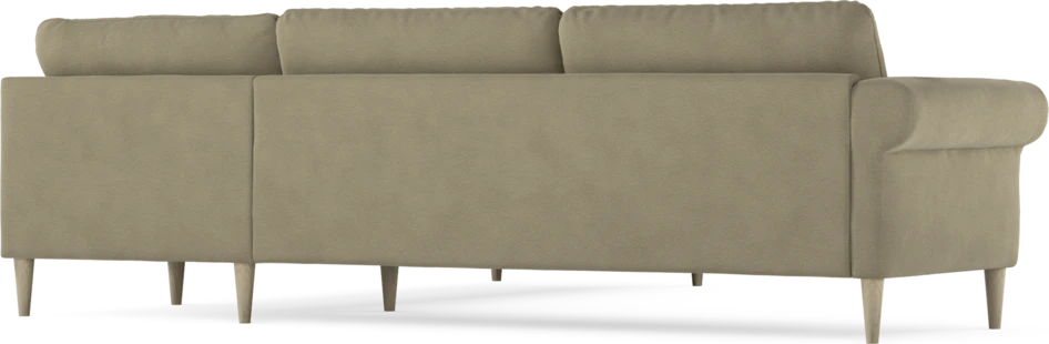 Bridge - Hörnsoffa, 3+3-sits - Beige