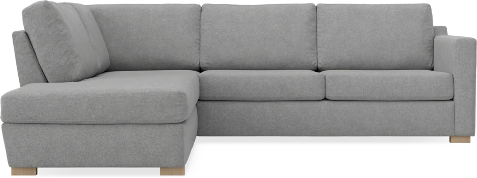 Friday - 2,5-sits soffa med divan vänster - Grå