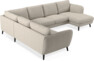 Madison Lux - Hörnsoffa med schäslong höger - Beige