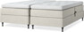 Delux Sense - Ställbar säng, dubbelsäng med bäddmadrass - Beige