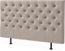Cape pikerad - Sänggavel, 90-210 cm - Beige