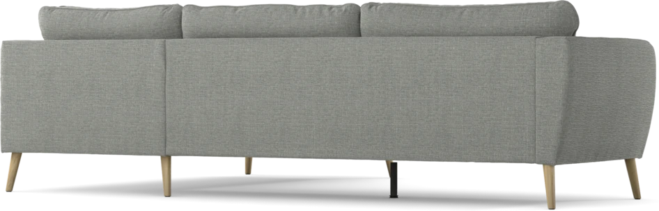 County - 2,5-sits soffa med divan höger - Grå