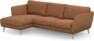 Madison Lux - 2-sits soffa med schäslong vänster - Orange