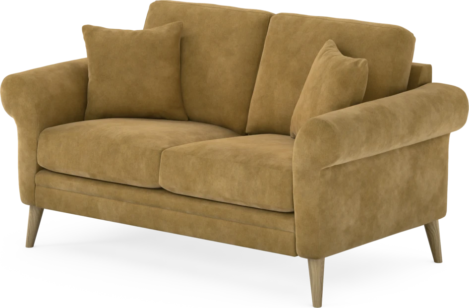 Eden - 2-sits soffa - Gul