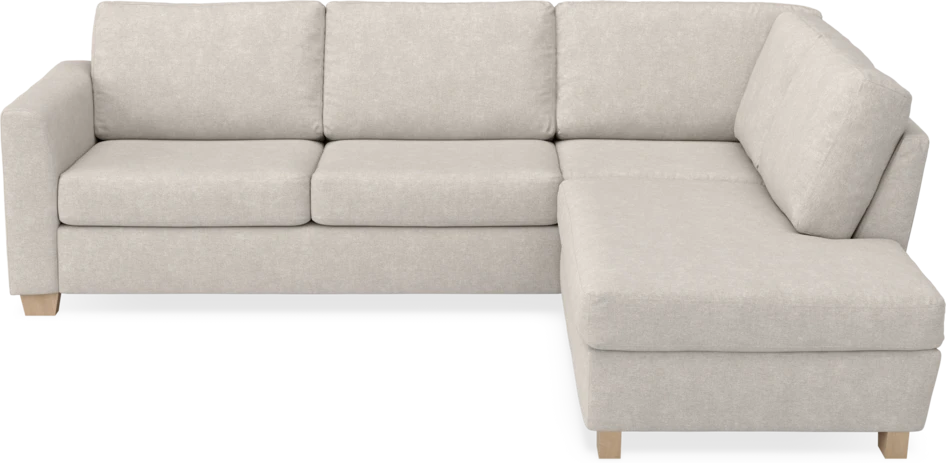 Friday - 2,5-sits soffa med divan höger - Grå