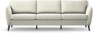 County - 3-sits soffa - Vit