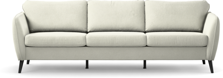 County - 3-sits soffa - Vit