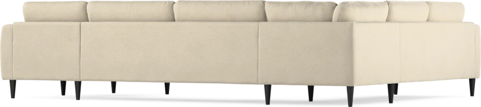 Bridge - Hörnsoffa, 2+3-sits med schäslong höger - Beige