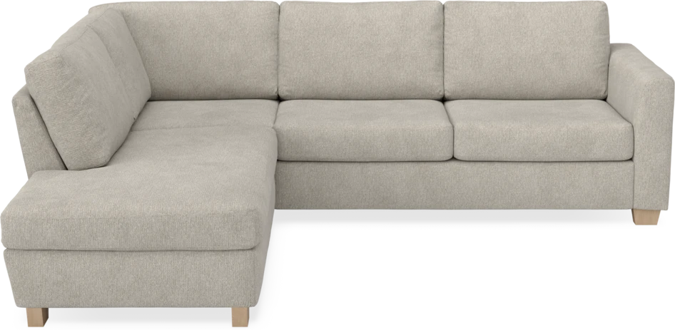 Friday - 2,5-sits soffa med divan vänster - Beige