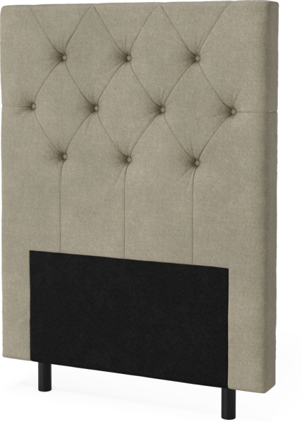 New York pikerad - Sänggavel, 90-210 cm - Brun