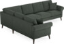 Eden - Hörnsoffa, 2+3-sits - Grön