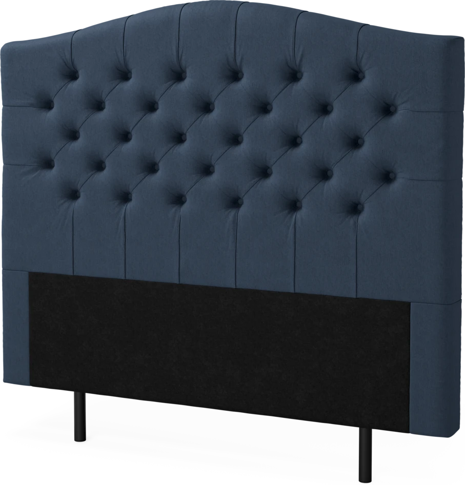 New York välvd - Sänggavel, 90-210 cm - Blå