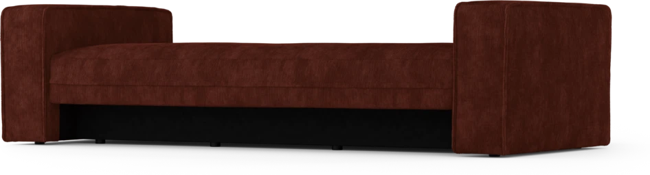 Ide - Bäddsoffa 3-sits - Röd