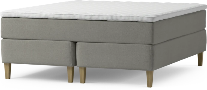 Delux Exclusive, Kontinentalsäng, dubbelsäng med bäddmadrass och sängben