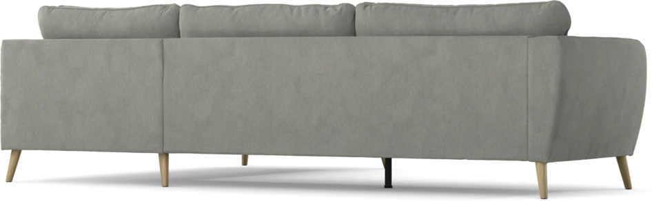 County - 2,5-sits soffa med divan höger - Grå