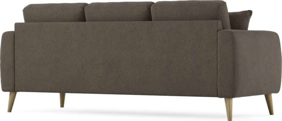 Eden - 3-sits soffa - Brun