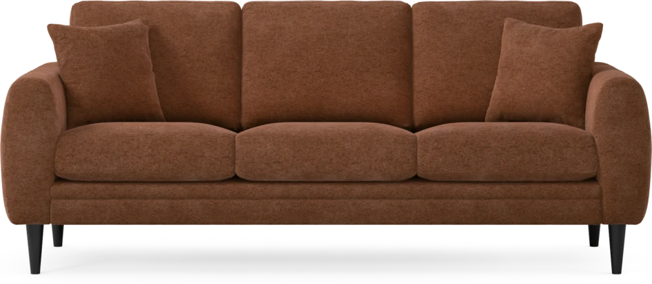 Eden - 3-sits soffa - Orange