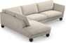 Madison - 3-sits soffa med divan vänster - Beige
