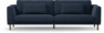 Willow - 4-sits soffa, fast klädsel - Blå