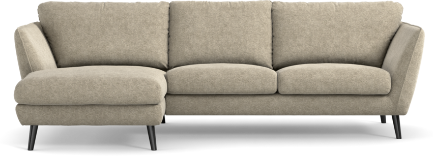 Madison Lux - 2-sits soffa med schäslong vänster - Beige