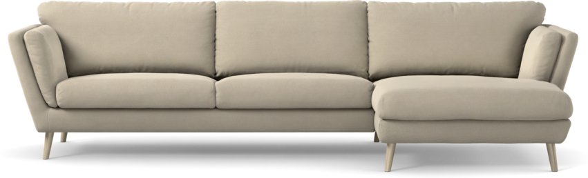 Madison - 3-sits soffa med schäslong höger - Beige