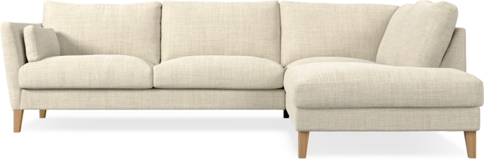 Winston, 3-sits soffa med divan höger