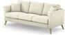 Eden - 3-sits soffa - Vit