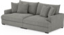 Rossi - 3-sits soffa - Grå