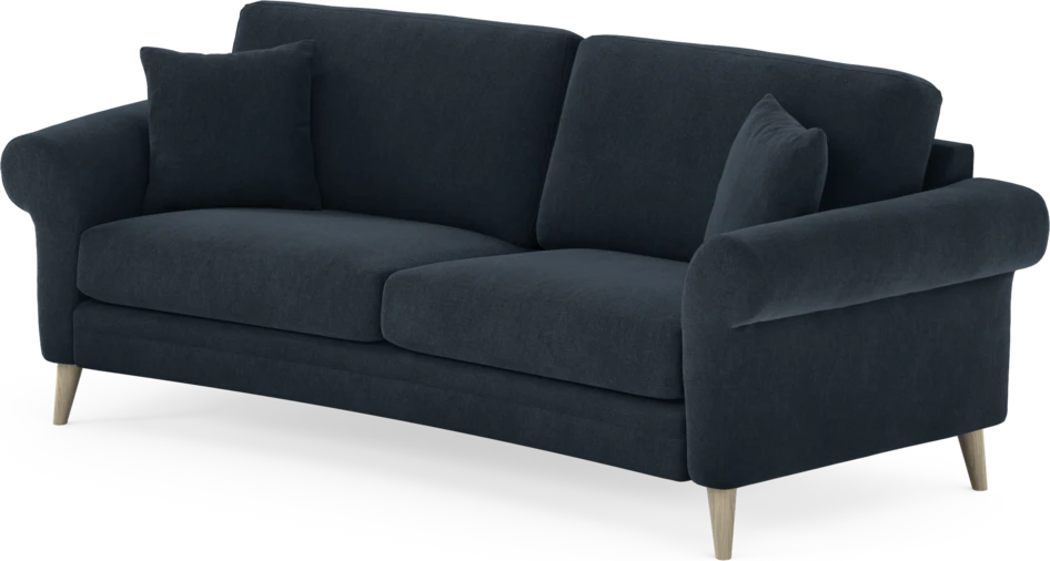 Eden - 2,5-sits soffa svängd - Blå