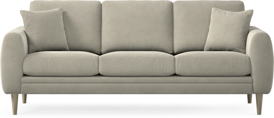 Eden - 3-sits soffa - Brun