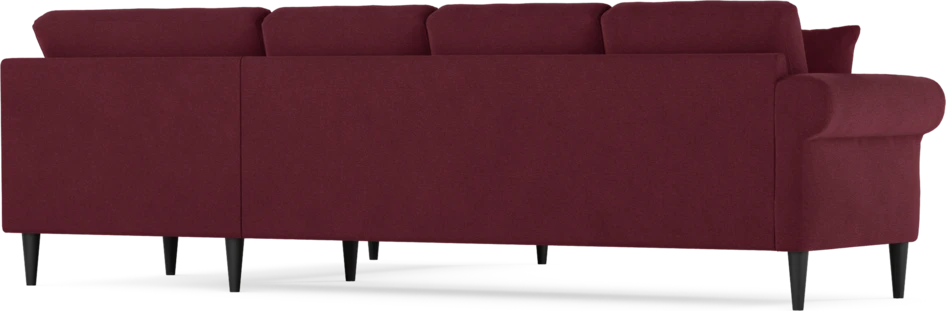 Eden - Hörnsoffa, 3+2-sits - Röd