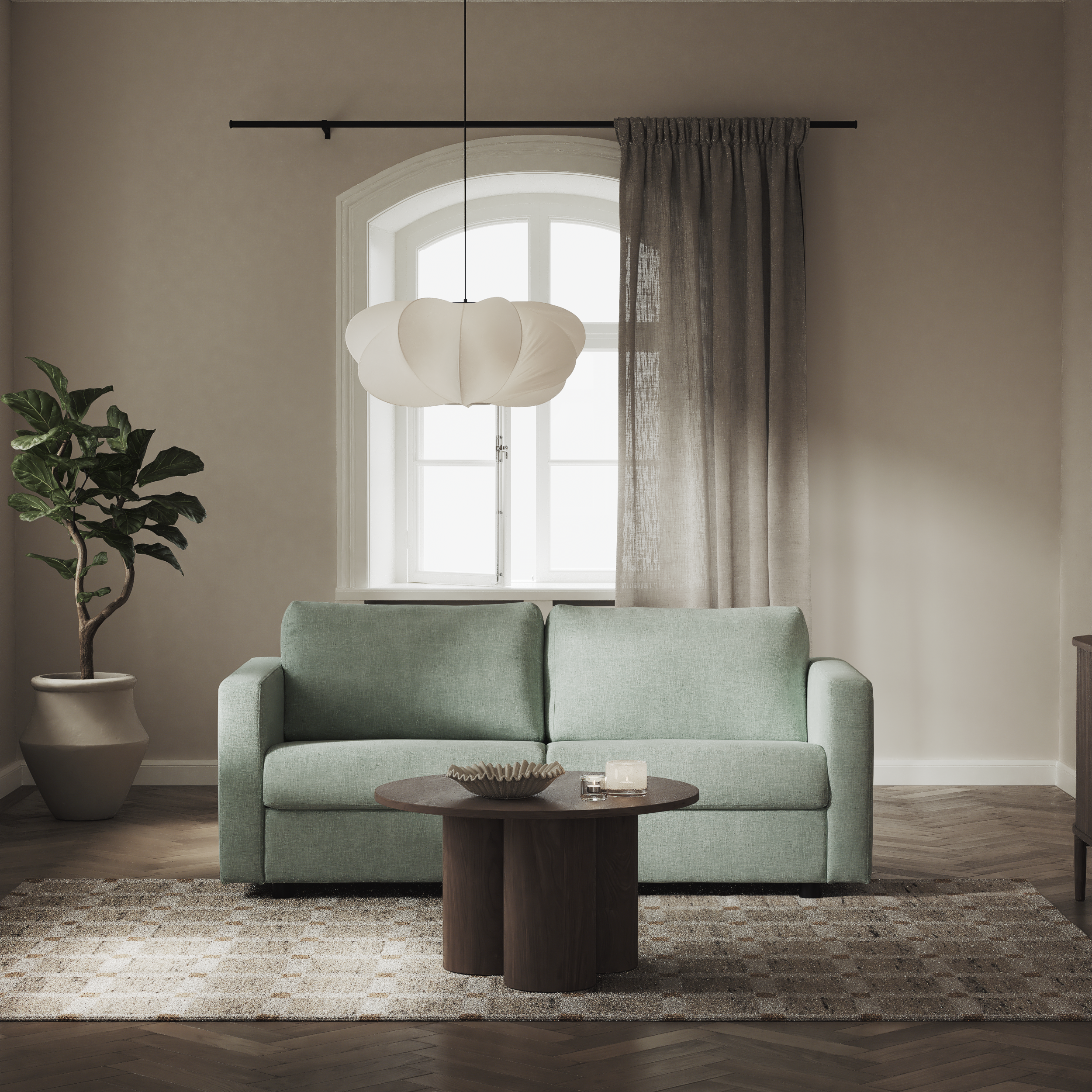 Lindö - Bäddsoffa 2,5-sits  - inspiration