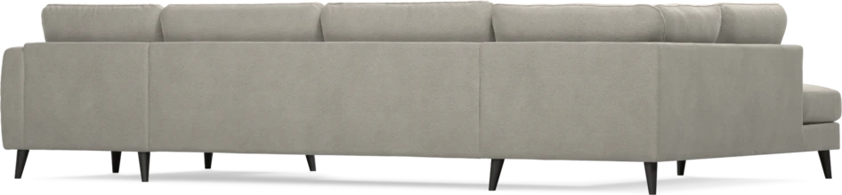 Bridge - 3-sits soffa med divan vänster och schäslong höger - Grå