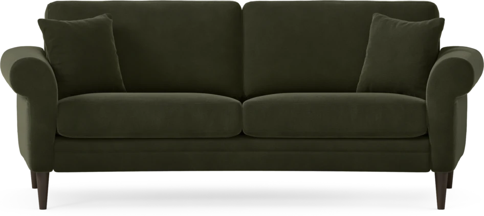 Eden - 2,5-sits soffa svängd - Grön