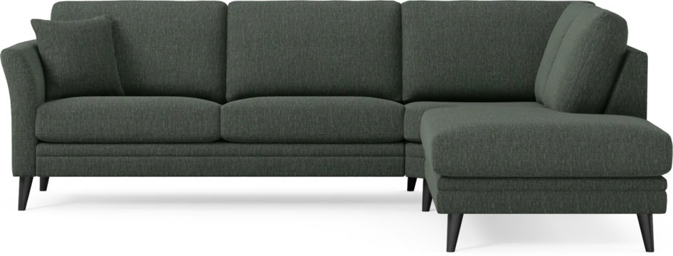 Eden - 2,5-sits soffa med divan - Grön
