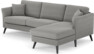 Eden - 2,5-sits soffa med schäslong - Grå