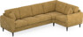 Eden - Hörnsoffa, 3+1-sits - Gul