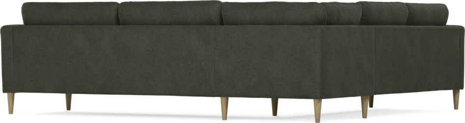 Bridge - Hörnsoffa, 2+3-sits - Grön
