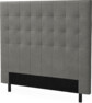 Delux Trensad - Sänggavel, 90-210 cm - Grå