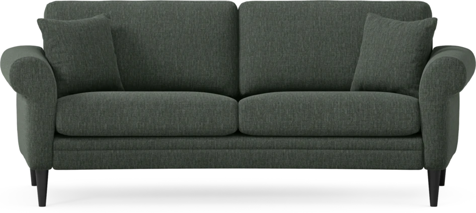 Eden - 2,5-sits soffa svängd - Grön
