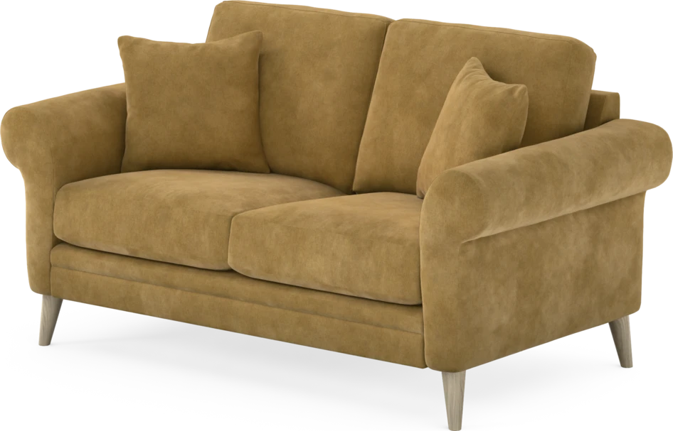 Eden - 2-sits soffa - Gul