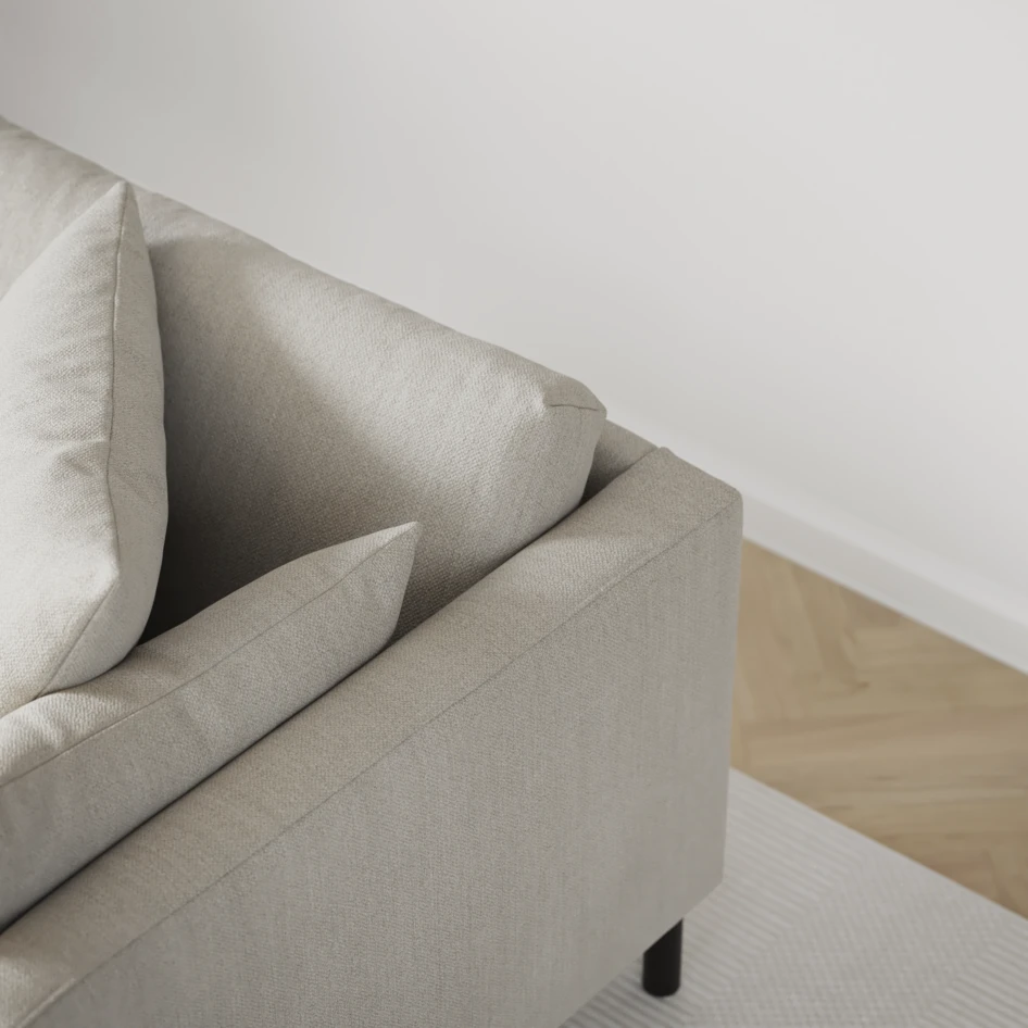 Harper - 3-sits soffa - Beige