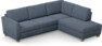 Friday - 2,5-sits soffa med divan höger - Blå