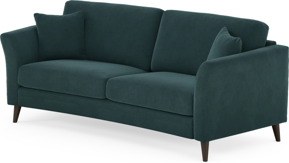 Eden - 2,5-sits soffa svängd - Blå