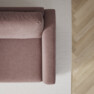 Friday - 3-sits soffa - Rosa