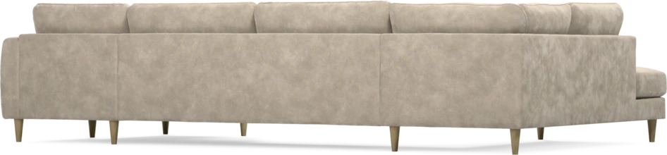 Bridge - 3-sits soffa med divan vänster och schäslong höger - Beige