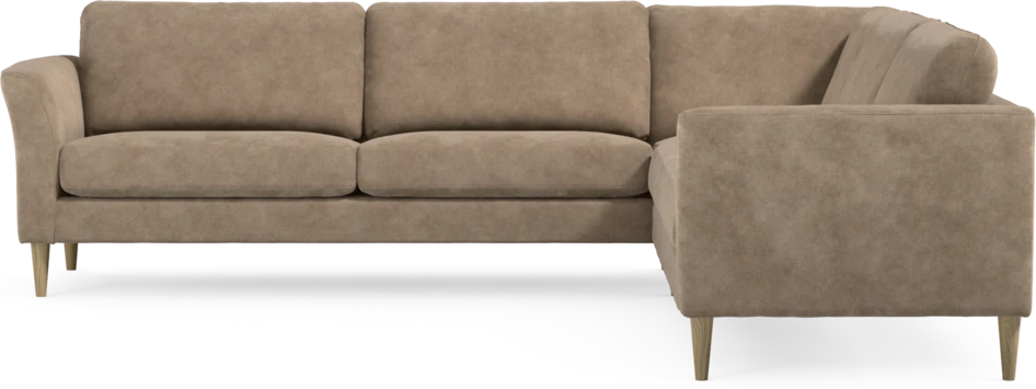 Bridge - Hörnsoffa, 3+3-sits - Beige